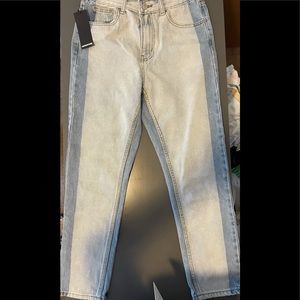 SOLD MOMOKROM Two tone jeans